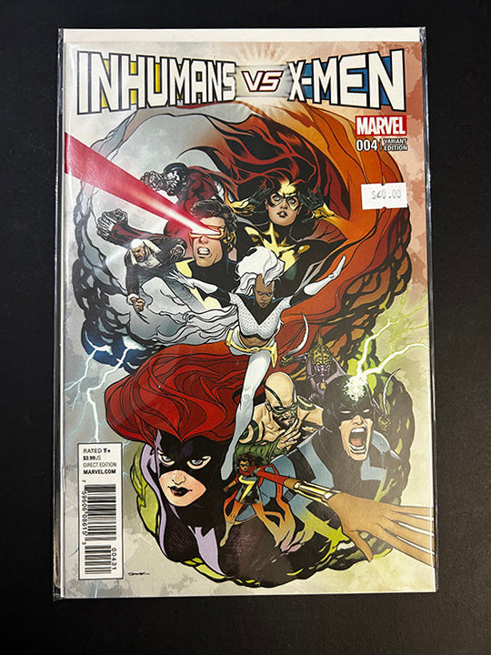 IVX: Inhumans Vs X-men #4 / 2017 / Ryan Sook Variant