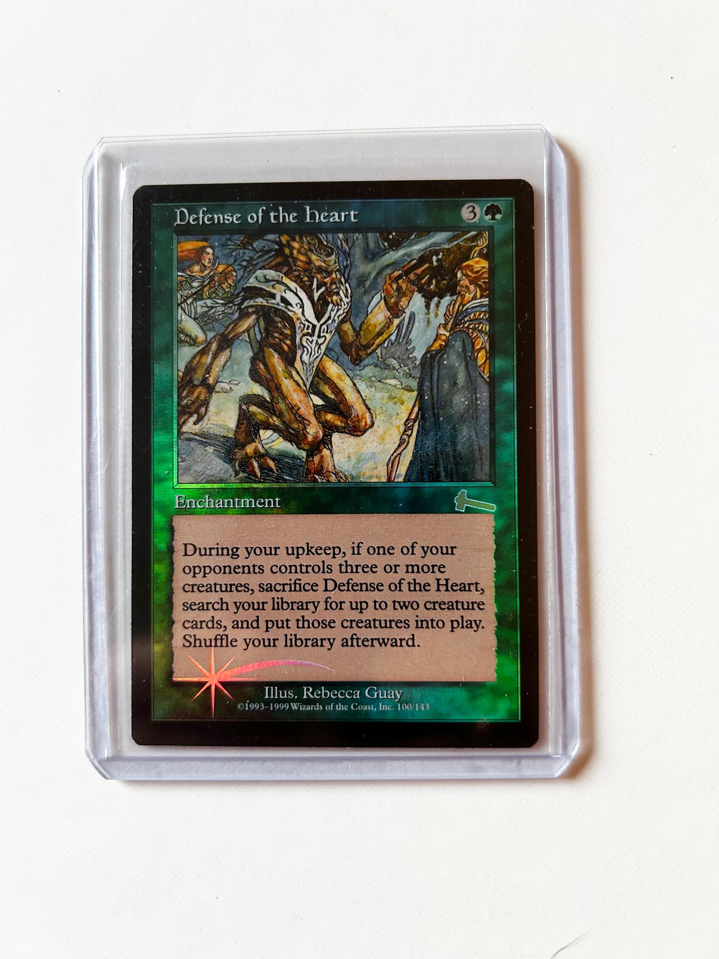 Defense of the Heart - MTG - Shooting Star Foil - 100/143
