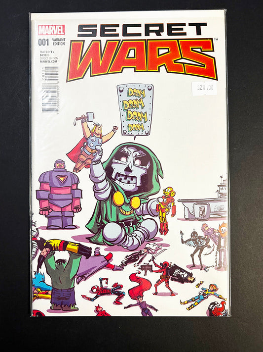 Secret Wars 001 / Skottie Young Variant / 2015
