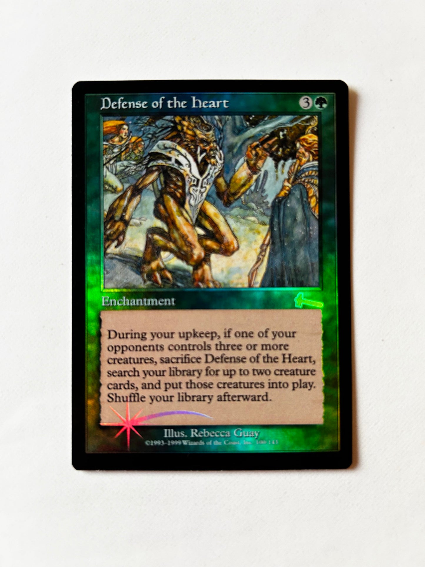 Defense of the Heart - MTG - Shooting Star Foil - 100/143